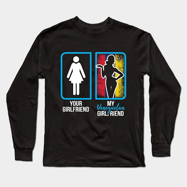 venezuelan girlfriend Long Sleeve T-Shirt by ThyShirtProject - Affiliate